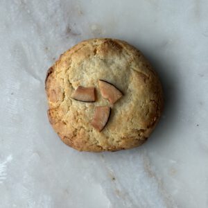 Cookie Zitrone Kokos mit Lemon Curd Füllung